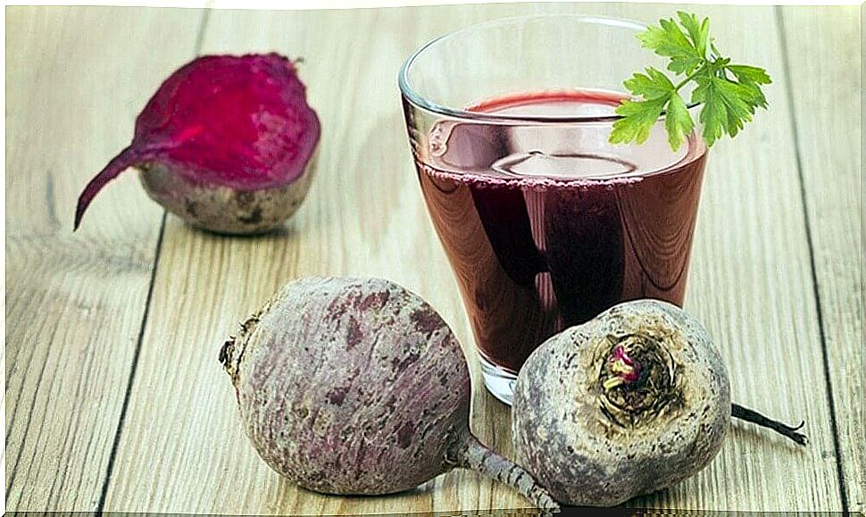 Beet juice