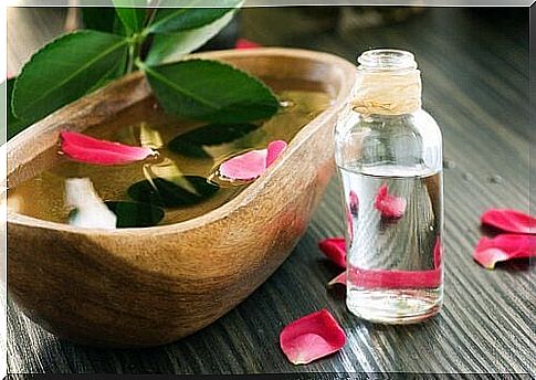 rose water hair care