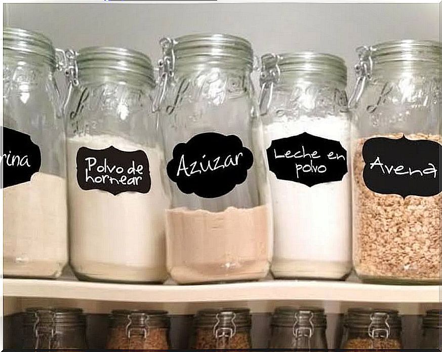 Labels for storing food