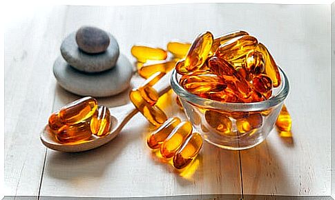 Capsules with vitamin A