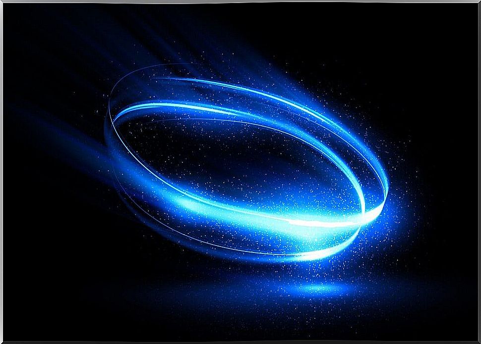 light beams forming ring