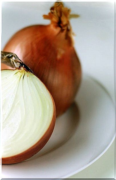 Onion is a great source of vitamins for hair, skin and nails