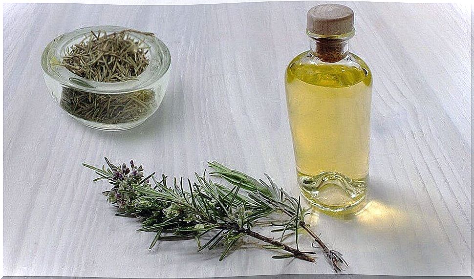 Rosemary oil helps to reduce volume