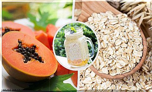 Papaya, apple and oat vitamins to balance the digestive system