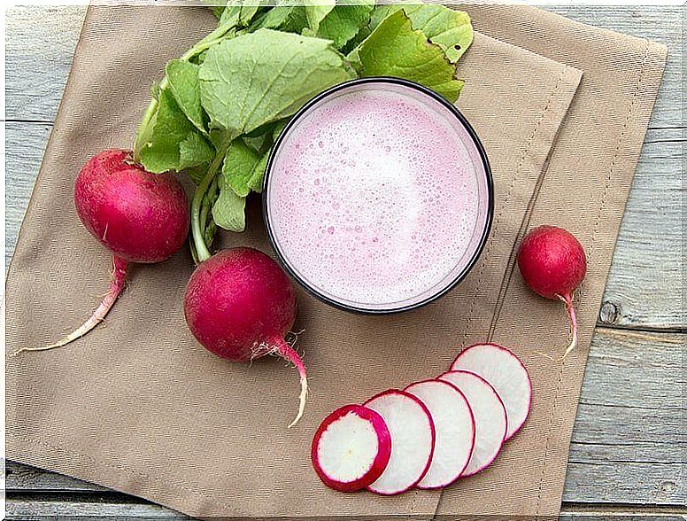 Radish cream to fight sinusitis